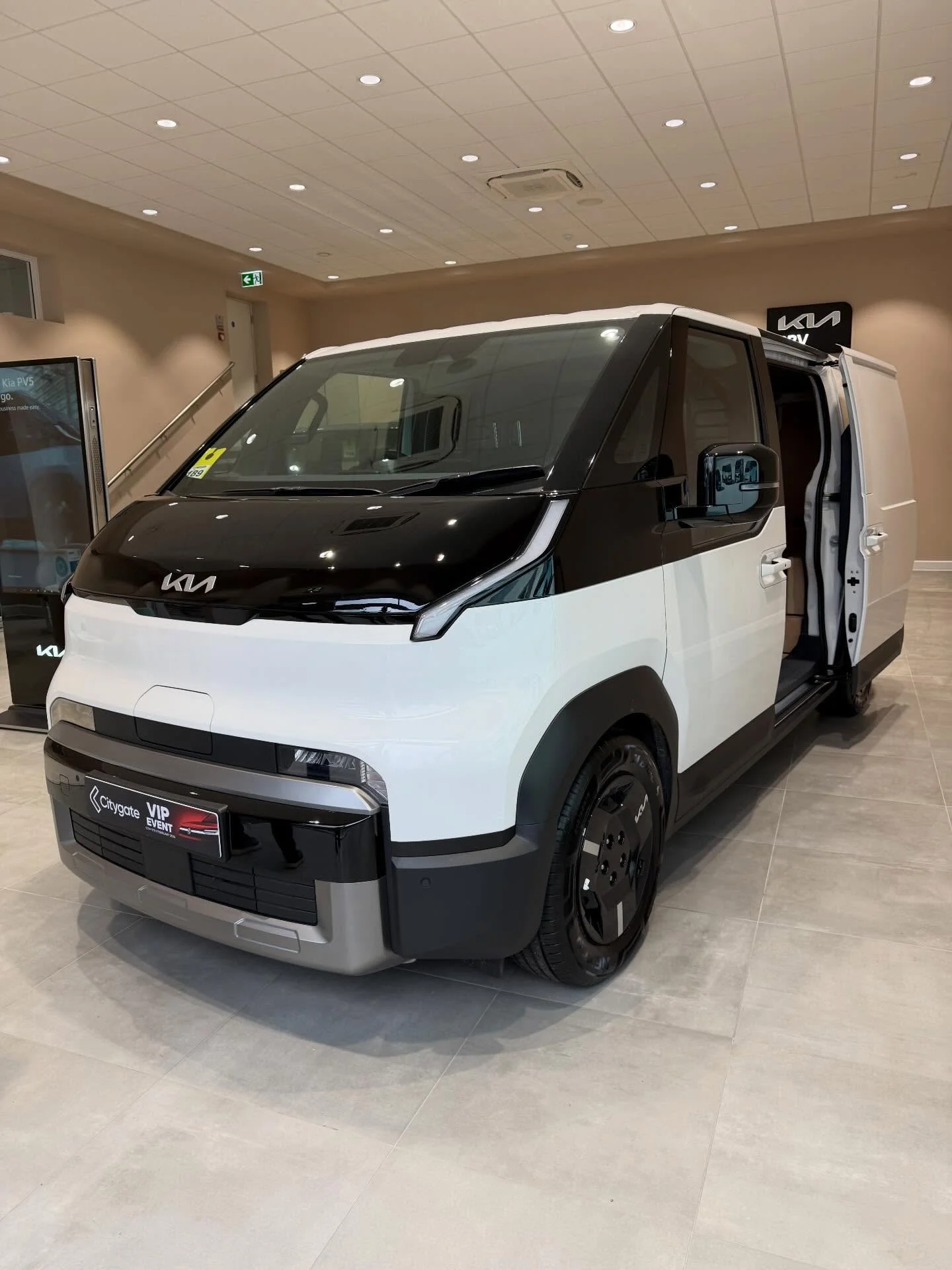 This Brand New Kia PV5  - Ply Lined
